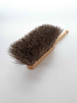 Fein-Handfeger Rosshaar braun